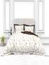 Tuscan Summer 100% Cotton King Size Bedsheet with 2 Pillow Covers -1